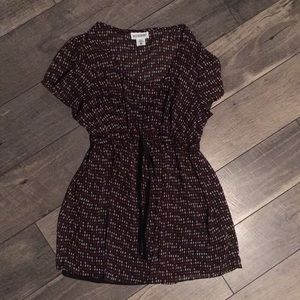 Maternity Top with Camisole Attached